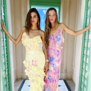 LoveShackFancy Rialto Dress candy sparkle size 2